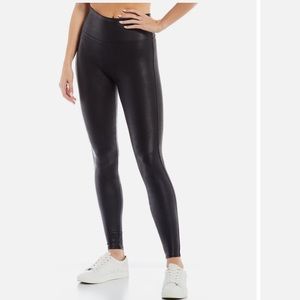 spanx faux leather leggings